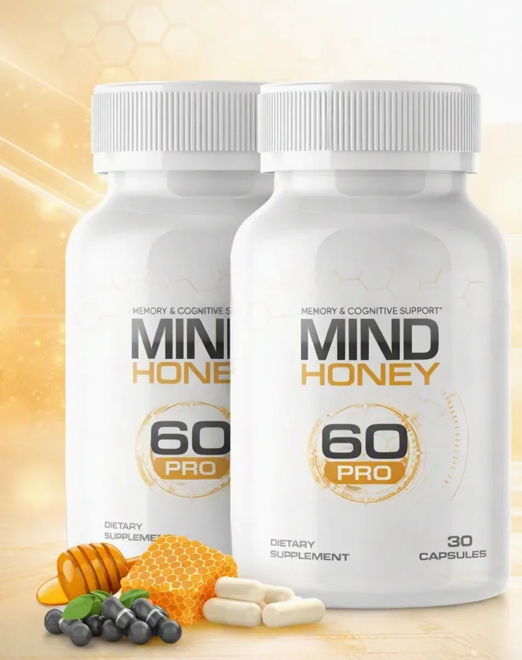 MindHoney 60 Pro dietary supplement bottles